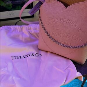 Tiffany & Co. Blush Pink Shoulder Bag